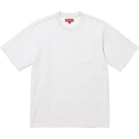 Supreme S/S Pocket Tee Ash Grey