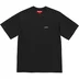 Supreme S/S Pocket Tee - Black (front)