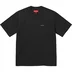 Supreme S/S Pocket Tee - Black (front)