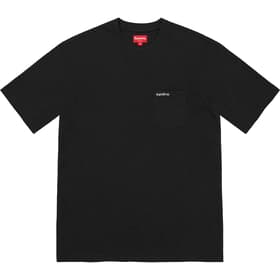 Supreme S/S Pocket Tee Black