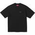 Supreme S/S Pocket Tee - Black (front)