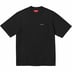 Supreme S/S Pocket Tee - Black (front)
