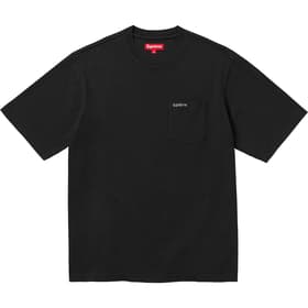 Supreme S/S Pocket Tee Black