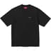 Supreme S/S Pocket Tee - Black (front)