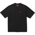 Supreme S/S Pocket Tee - Black (front)