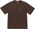 Supreme S/S Pocket Tee - Dark Brown (front)
