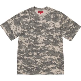 Supreme S/S Pocket Tee Digi Camo