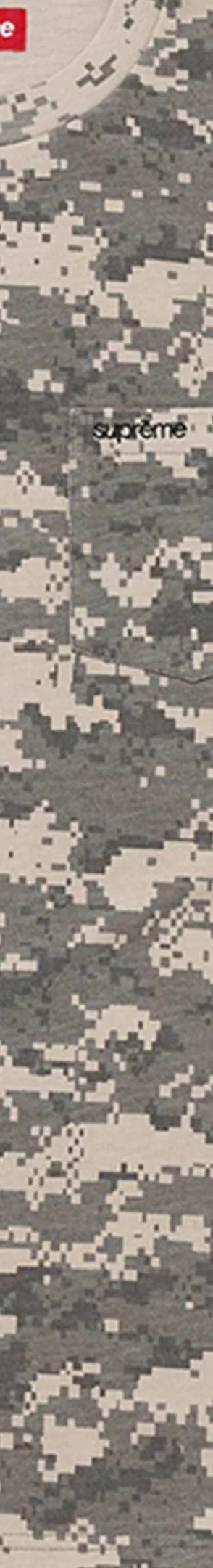 Supreme S/S Pocket Tee - Digi Camo (front)