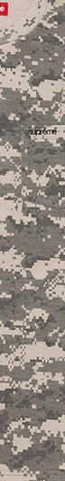 Supreme S/S Pocket Tee - Digi Camo (front)