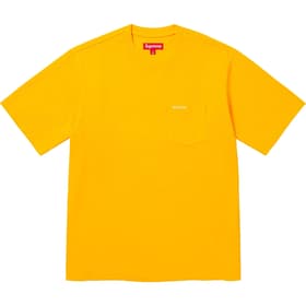 Supreme S/S Pocket Tee Gold