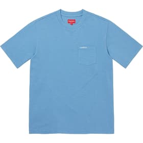 Supreme S/S Pocket Tee Light Slate