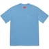 Supreme S/S Pocket Tee - Light Slate (front)