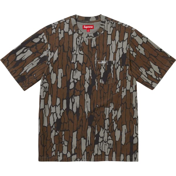 Supreme S/S Pocket Tee - Mossy Oak® Trebark® Camo (front)