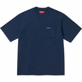 Supreme S/S Pocket Tee Navy