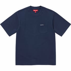 Supreme S/S Pocket Tee Navy