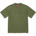 Supreme S/S Pocket Tee - Olive (front)
