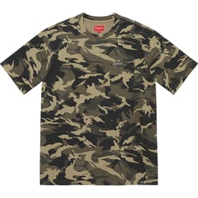 Supreme S/S Pocket Tee Olive Camo