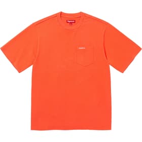 Supreme S/S Pocket Tee Orange