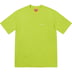 Supreme S/S Pocket Tee - Pale Green (front)