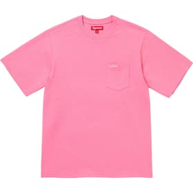 Supreme S/S Pocket Tee Pink