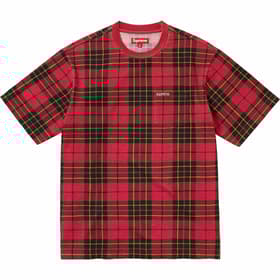 Supreme S/S Pocket Tee Plaid