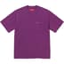 Supreme S/S Pocket Tee - Purple (front)