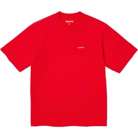 Supreme S/S Pocket Tee Red