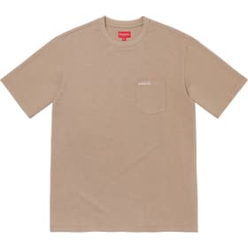 Supreme S/S Pocket Tee Taupe