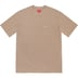 Supreme S/S Pocket Tee - Taupe (front)