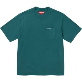 Supreme S/S Pocket Tee Teal