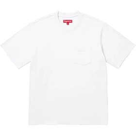 Supreme S/S Pocket Tee White
