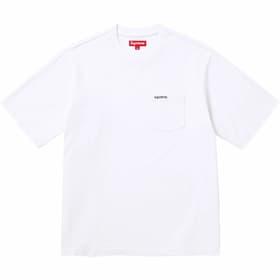 Supreme S/S Pocket Tee White