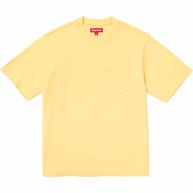 Supreme S/S Pocket Tee Yellow