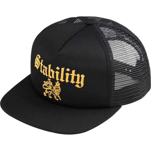 Supreme Stability Mesh Back 5-Panel - Black (front)
