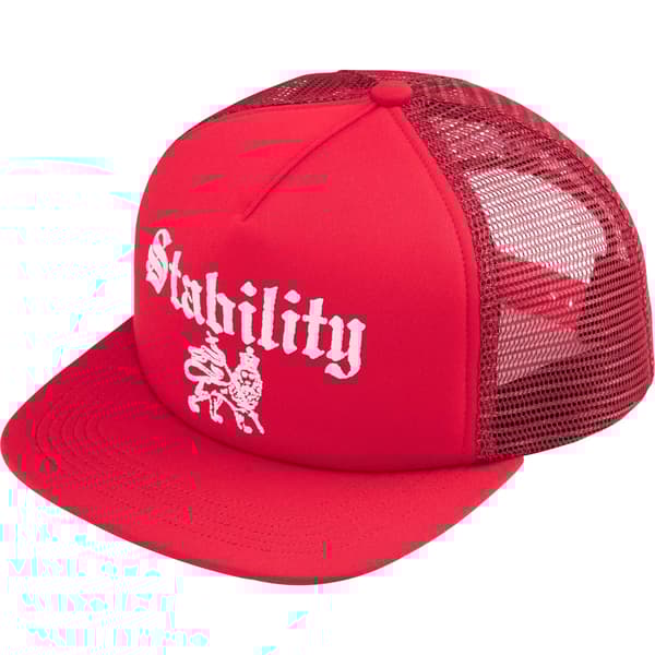 Supreme Stability Mesh Back 5-Panel - Red (front)