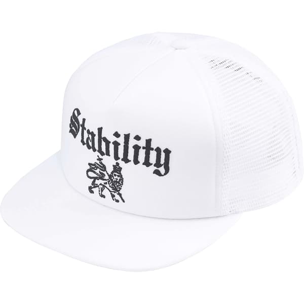 Supreme Stability Mesh Back 5-Panel - White (front)