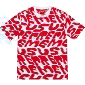 Supreme Stacked Intarsia S/S Top White