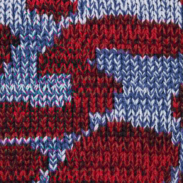 Supreme Stacked Sweater - Blue (front)