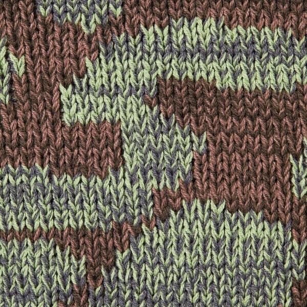 Supreme Stacked Sweater - Brown (front)