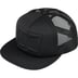 Supreme Stamped Mesh Back 5-Panel - Black (front)