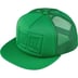 Supreme Stamped Mesh Back 5-Panel - Green (front)