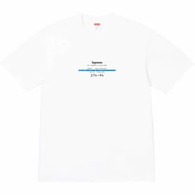 Supreme Standard Tee White