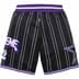 Supreme Star Basketball Short - Black (front)