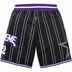 Supreme Star Basketball Short - Black (front)
