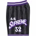 Supreme Star Basketball Short - Black (front)