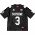 Supreme Star Football Jersey - Black (front)