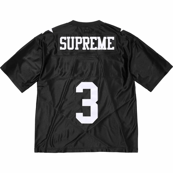 Supreme Star Football Jersey - Black (front)