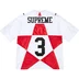 Supreme Star Football Jersey - White (front)