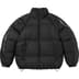 Supreme Star Sleeve Down Puffer Jacket - Black (front)
