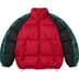 Supreme Star Sleeve Down Puffer Jacket - Red (front)